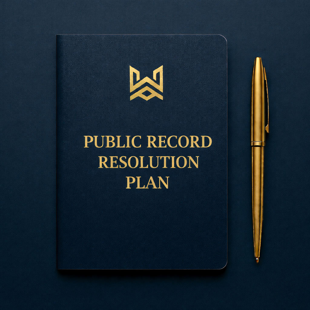 Public Record Resolution Plan